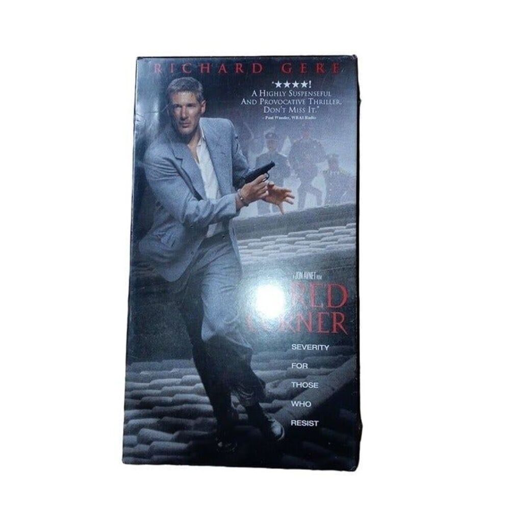 Red Corner VHS 1997 Movie Like New Richard Gere